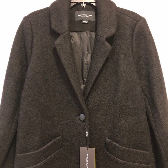 NWT MARC NEW YORK | Paige Pressed Boucle  Coat - Picture 6 of 6